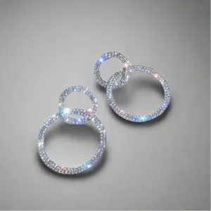 Bubbles Rhinestone Earrings