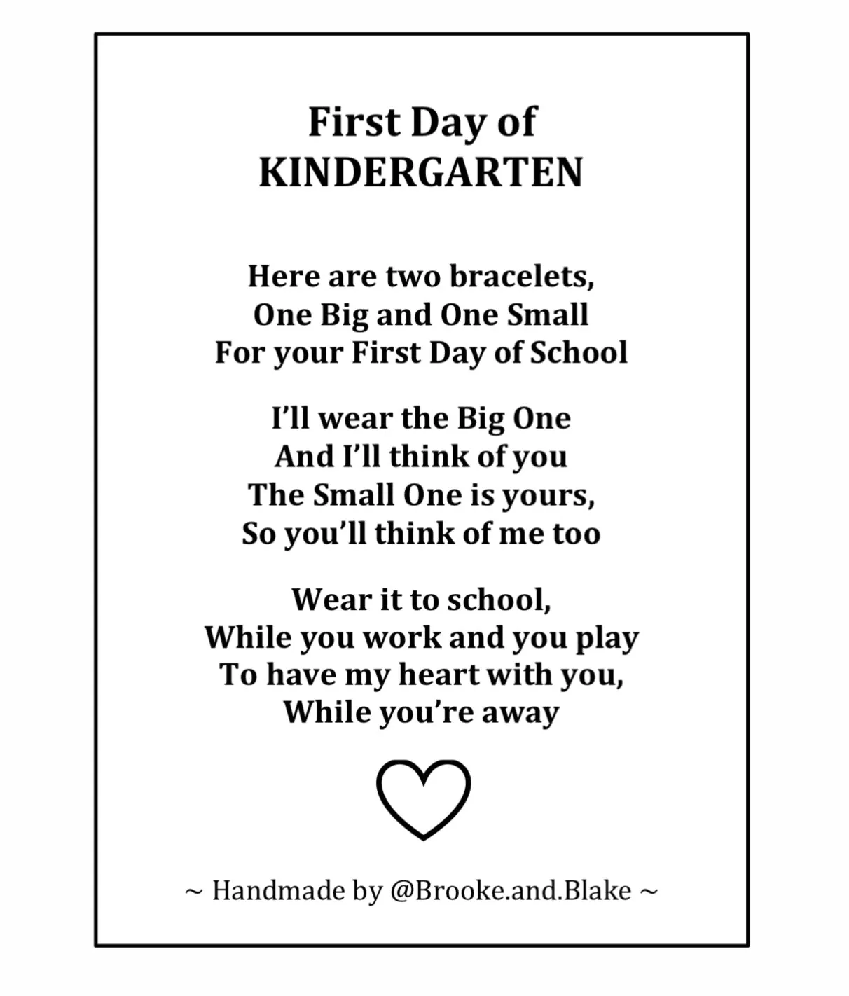 Buddy Bracelets
