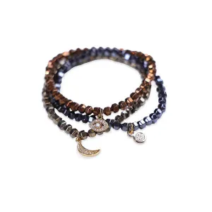BuDhaGirl Bracelets in Metallic Kryptonite