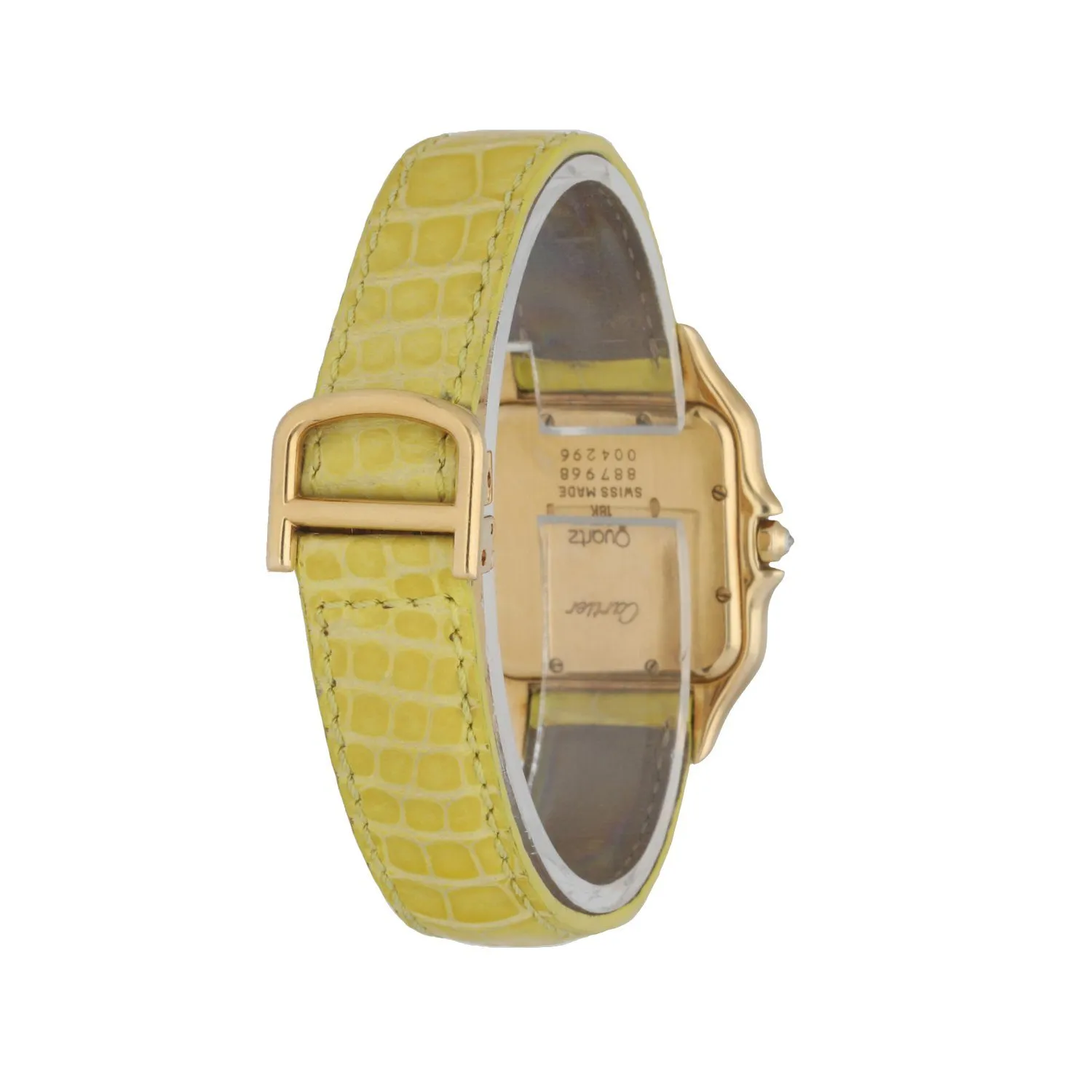Cartier Panthere 887968 Large 18K Yellow Gold Men's Watch
