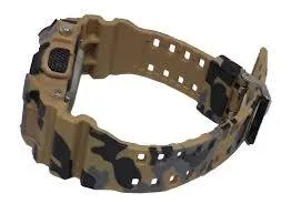 casio g-shock brown camo black dial thermo