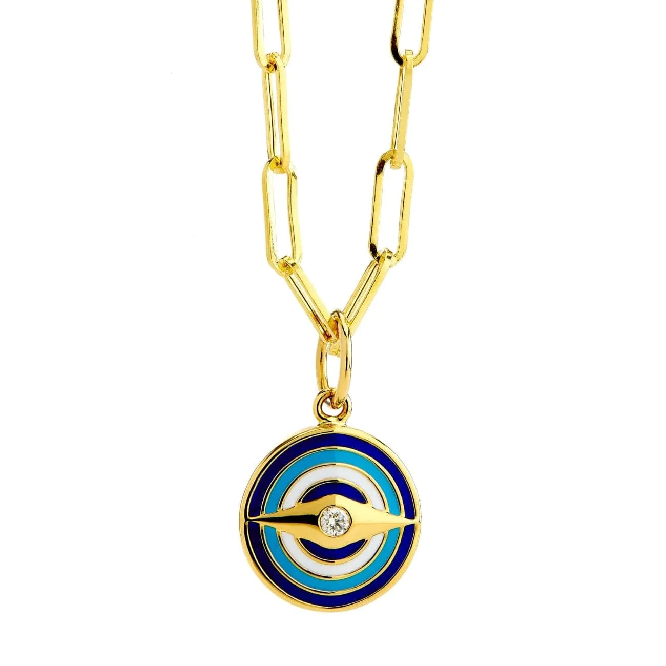 Chakra Reversible Evil Eye Charm Bracelet