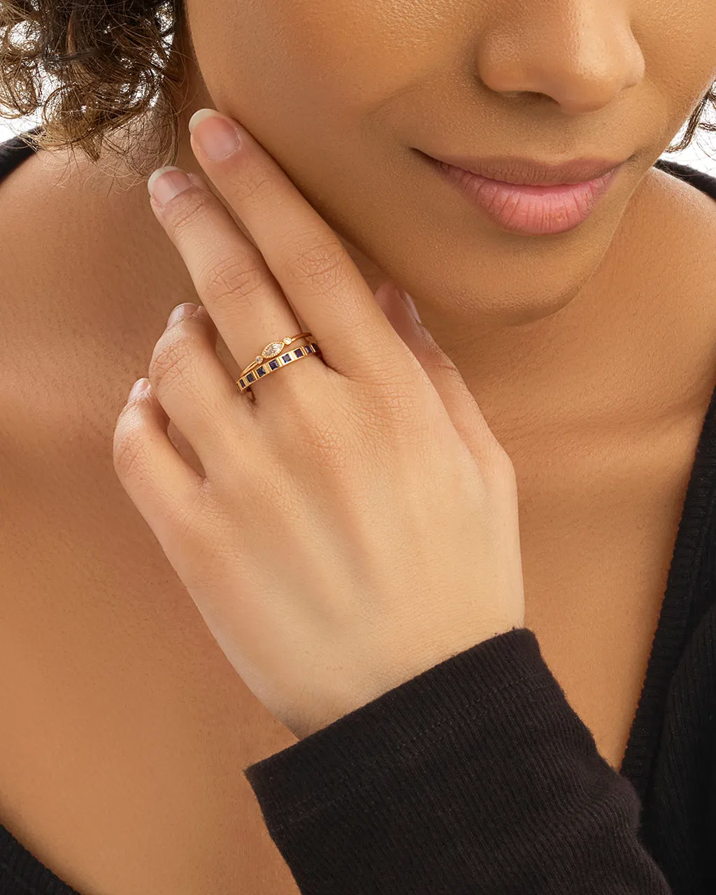 Charlotte CZ Stacking Ring Set