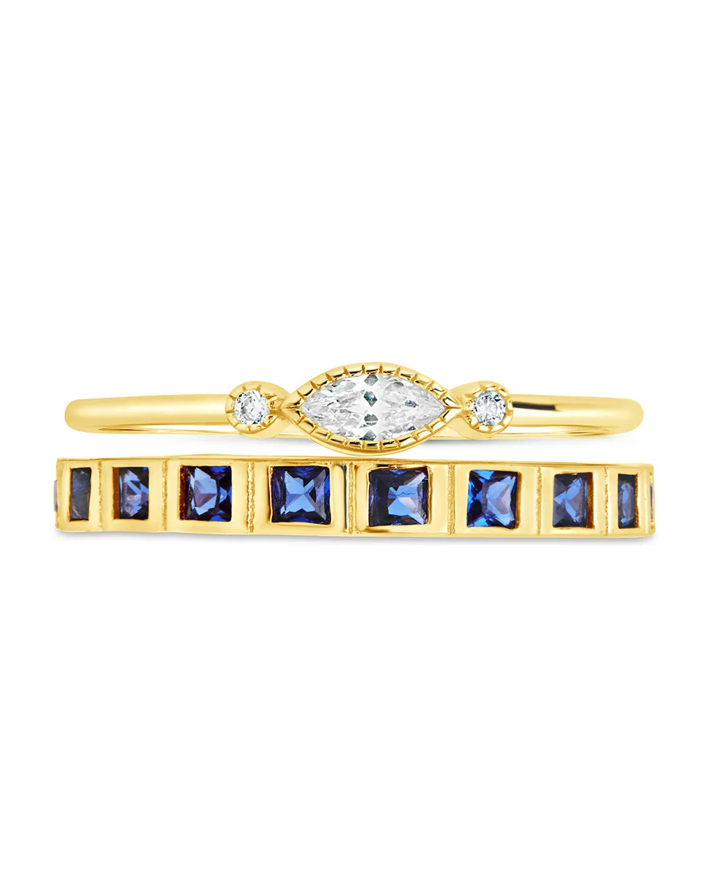Charlotte CZ Stacking Ring Set