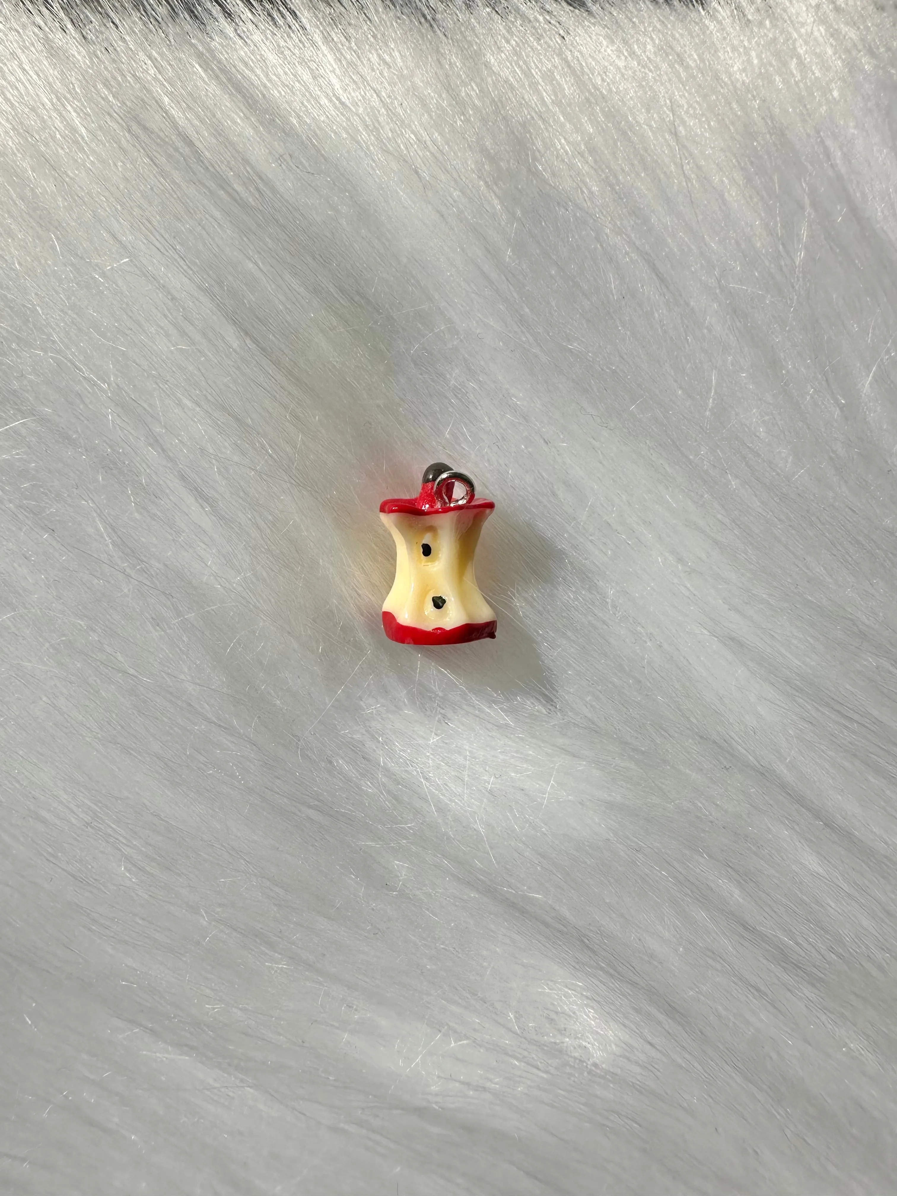 Charm-Red Bitten Apple