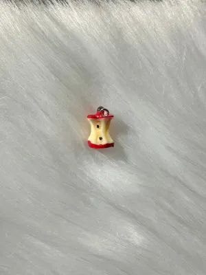Charm-Red Bitten Apple