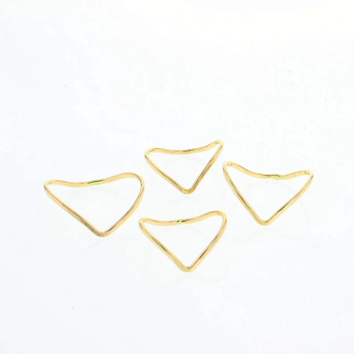Chevron Stacking Rings