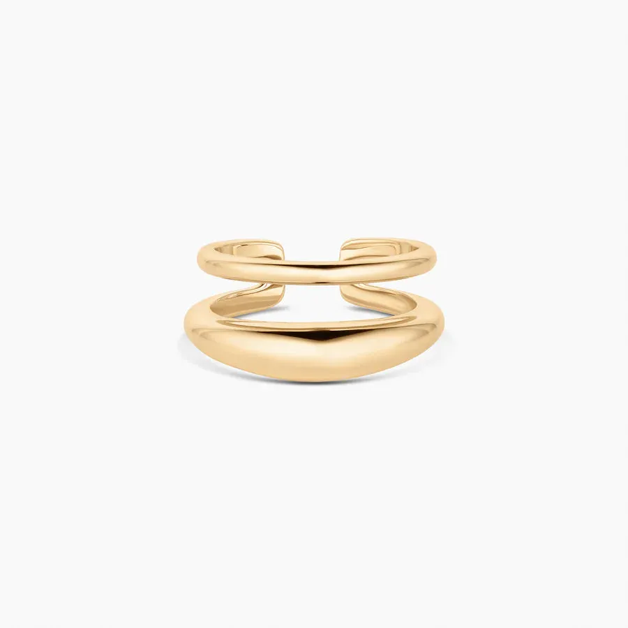 Cielo Ring 14k gold or Rhodium | THATCH