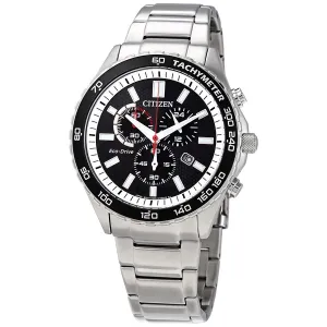 Citizen Brycen Chronograph Black Dial Men's Watch AT2380-51E