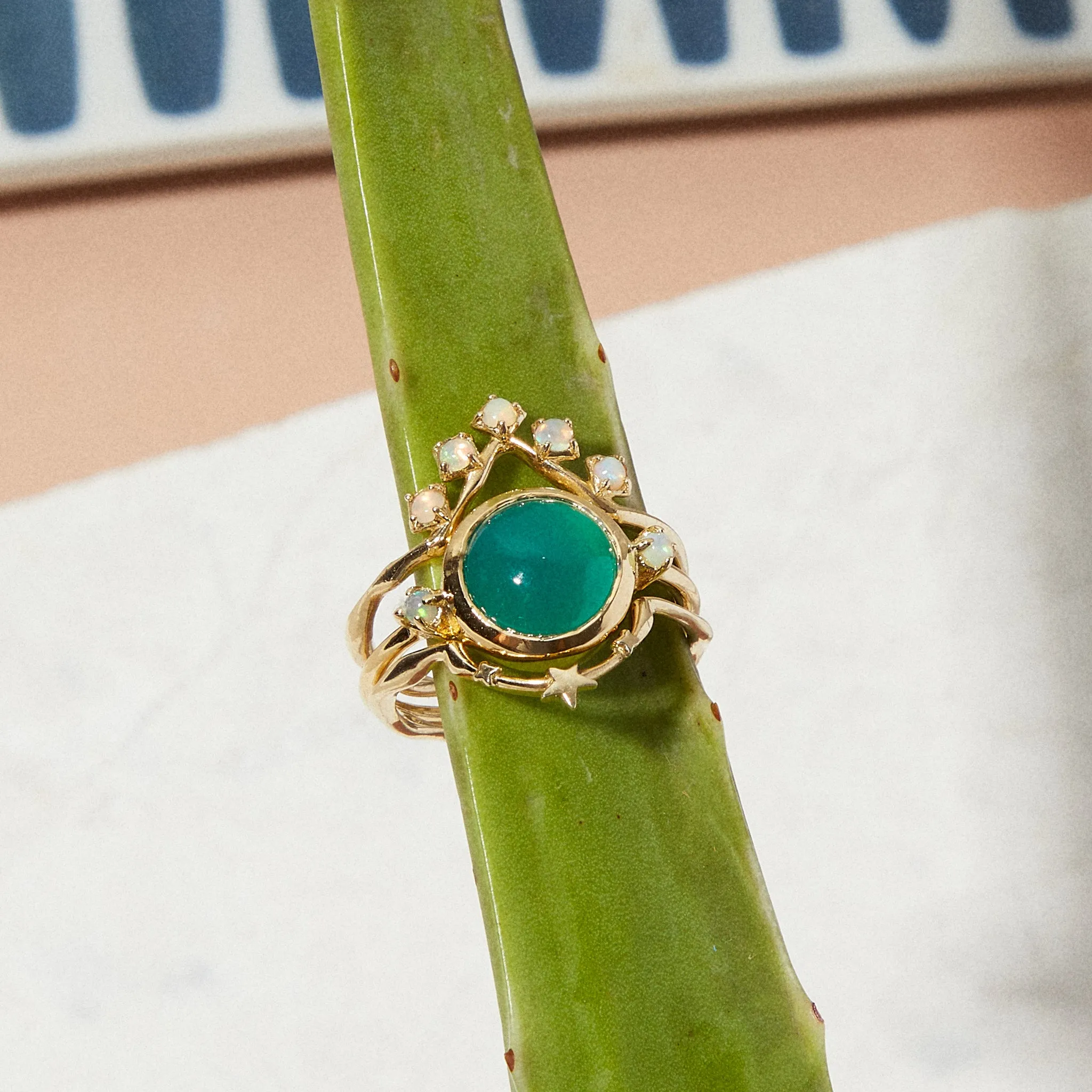 Cleo Ring in Opal