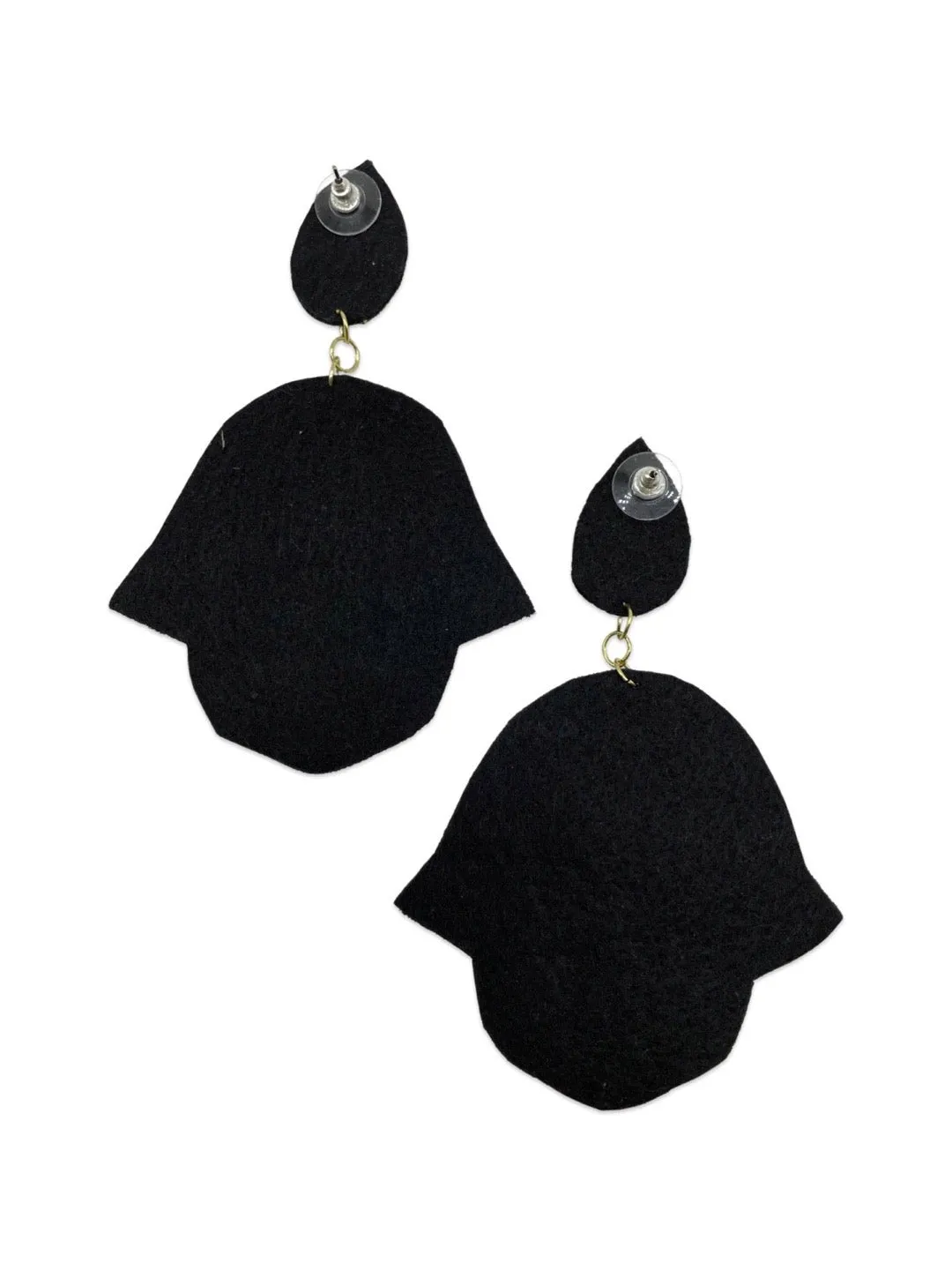 Colourful Beaded Evil Eye Earrings