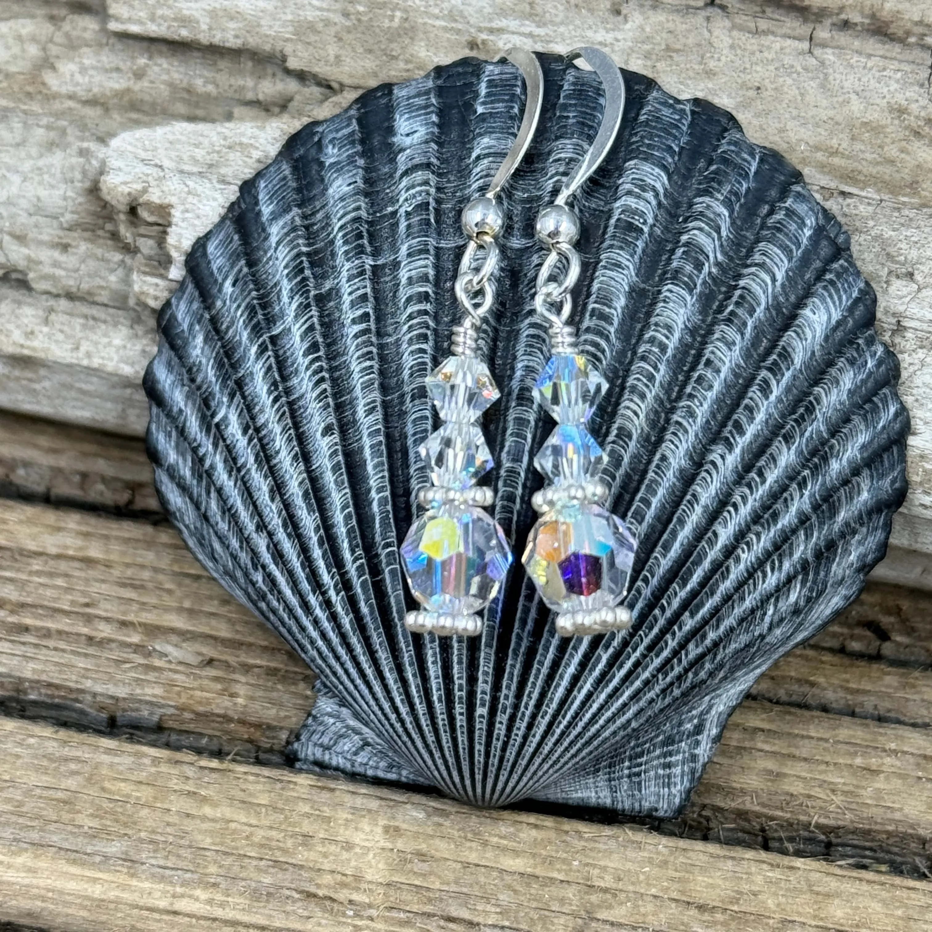 Crystal Aurora Borealis Earrings