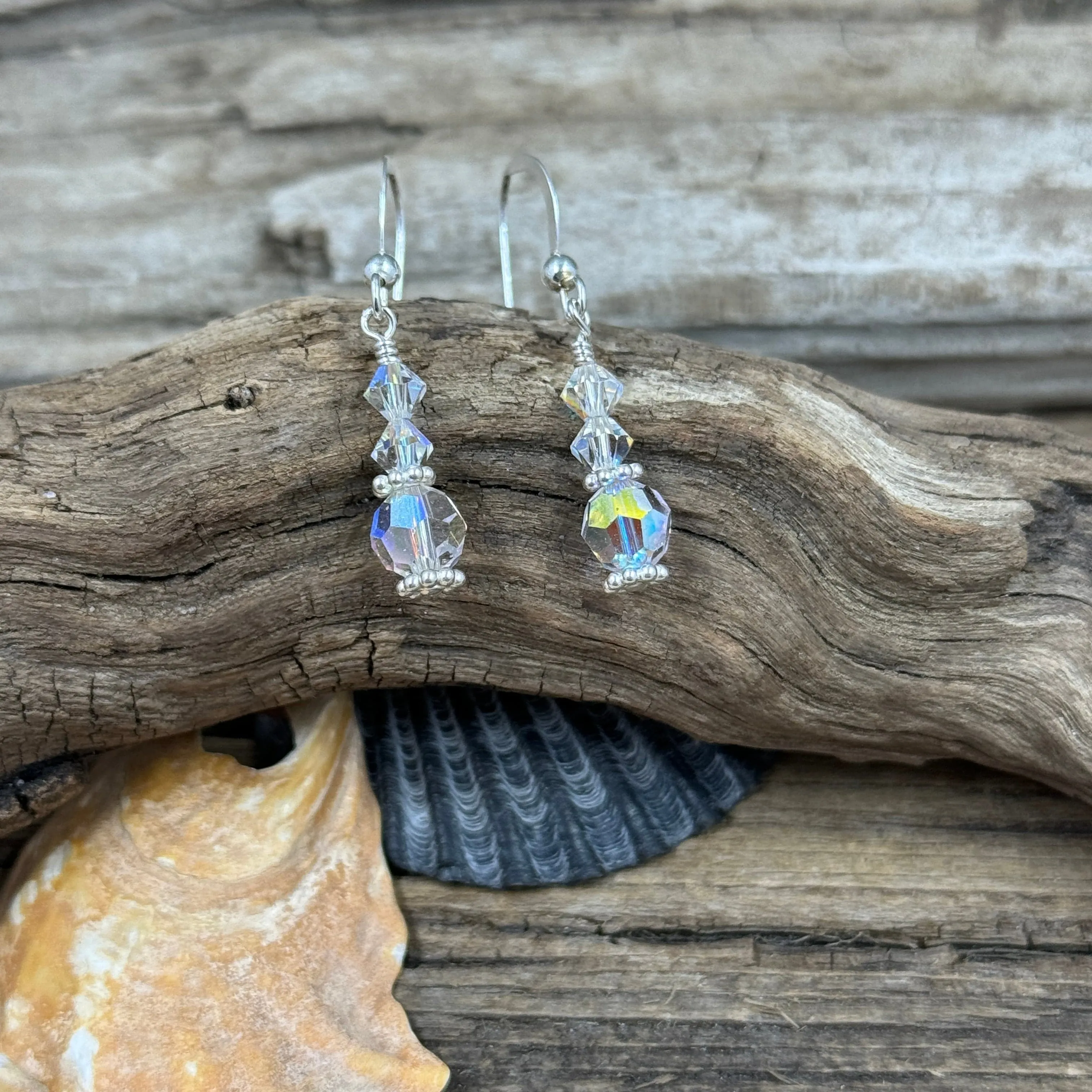Crystal Aurora Borealis Earrings