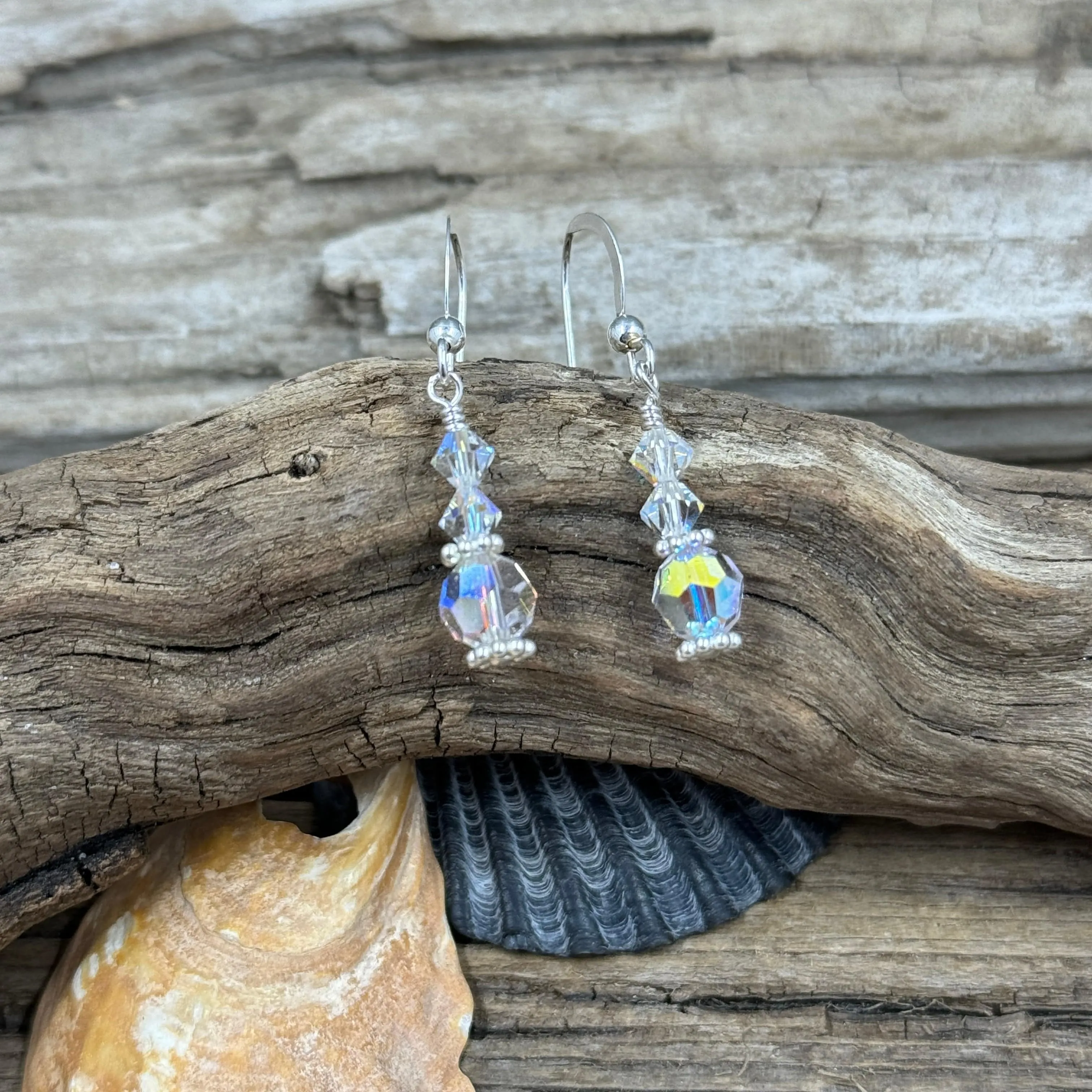 Crystal Aurora Borealis Earrings