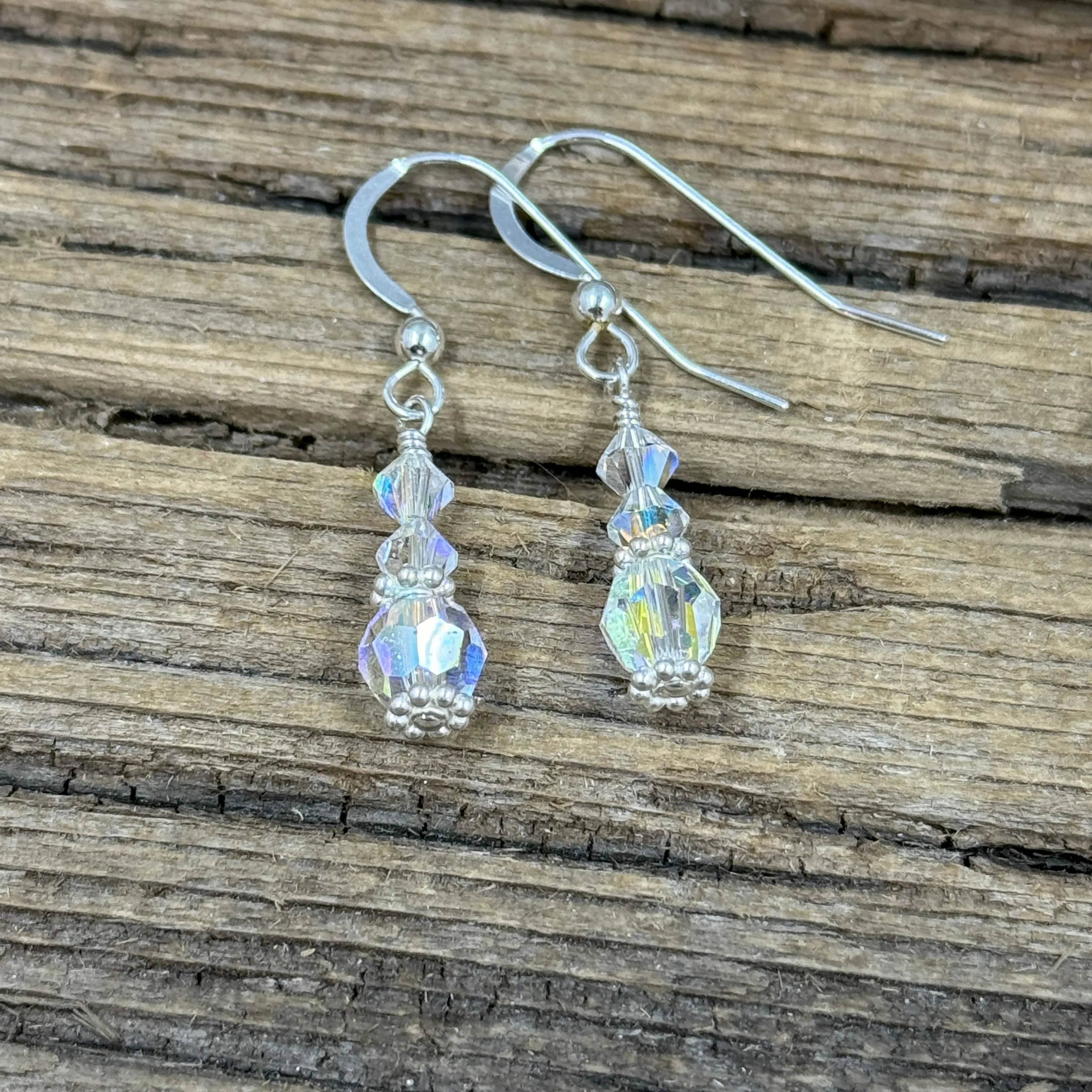 Crystal Aurora Borealis Earrings
