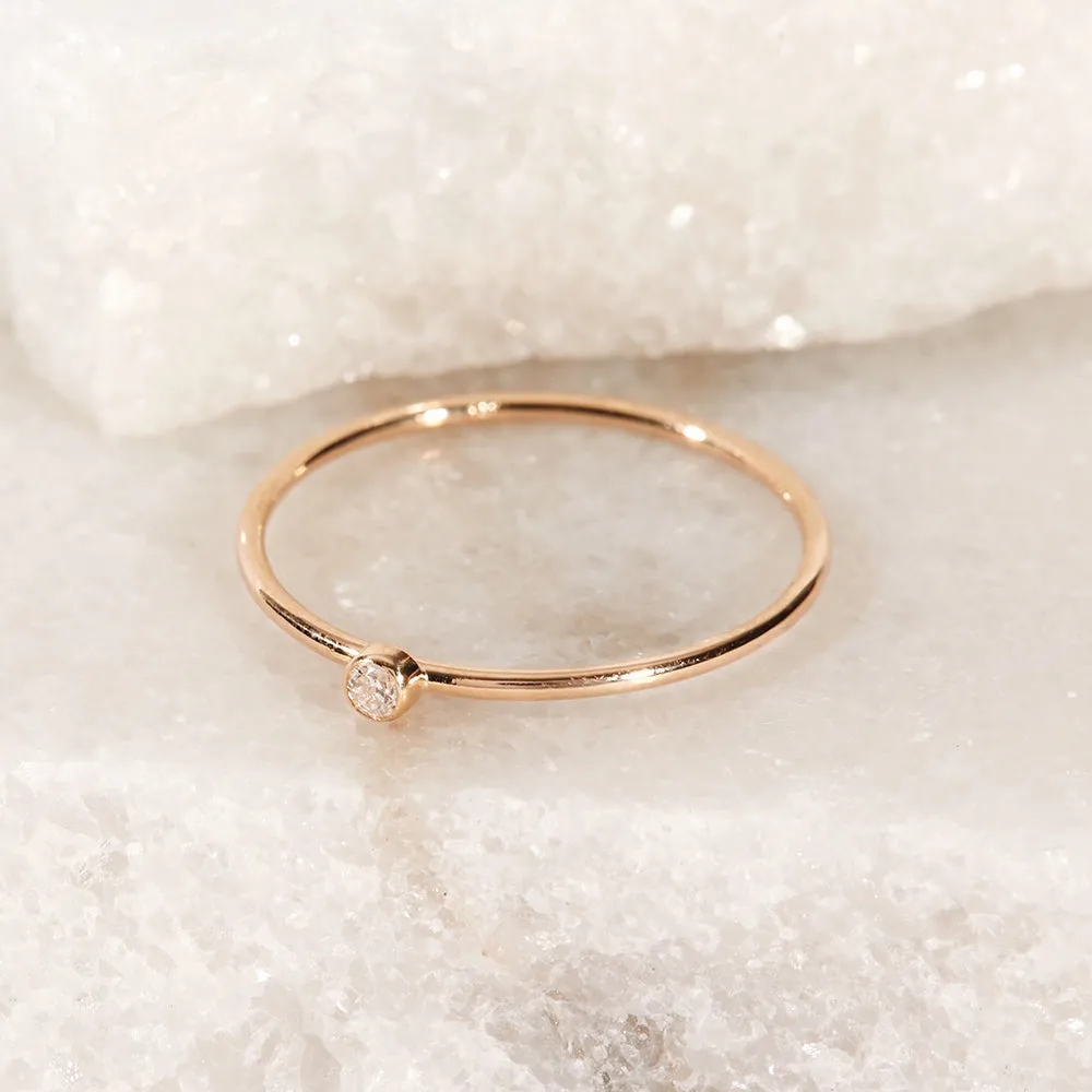 Dainty Diamond Ring