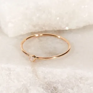 Dainty Diamond Ring