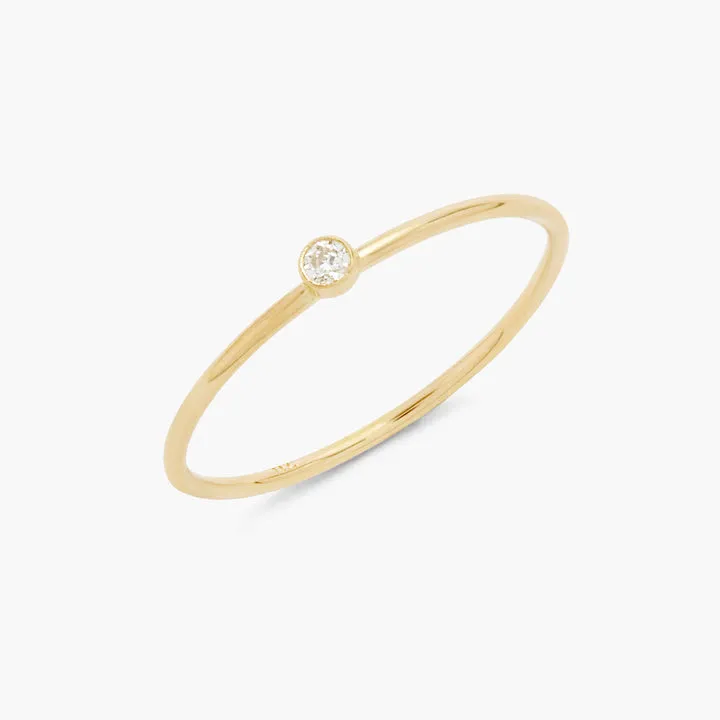 Dainty Diamond Ring