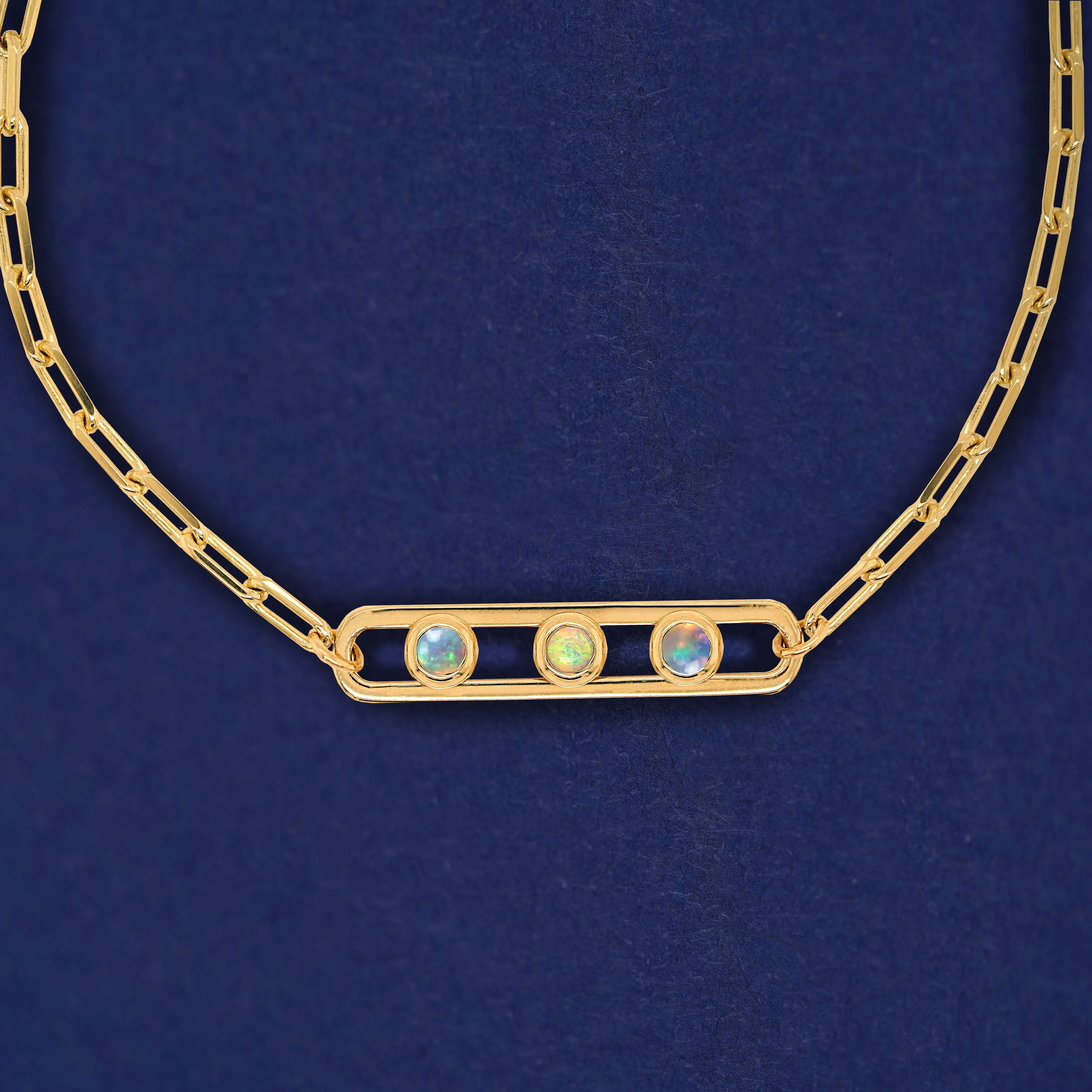 Dancing Gemstone Necklace