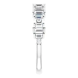 Diamond Anniversary Band, 14K Gold With 1/2 CTW Natural Diamonds