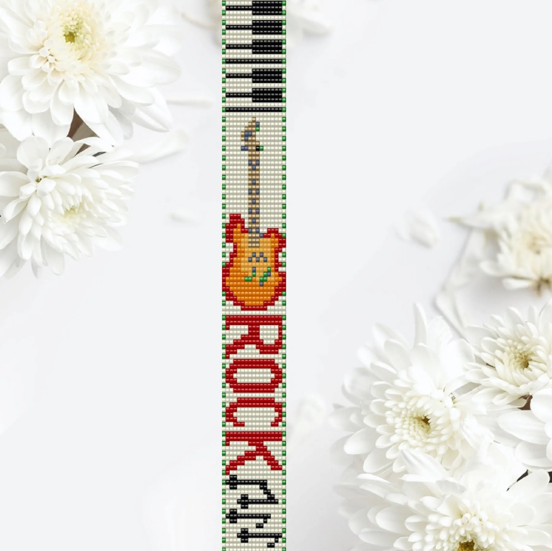 DIY Loom Pattern - Bracelet ROCK