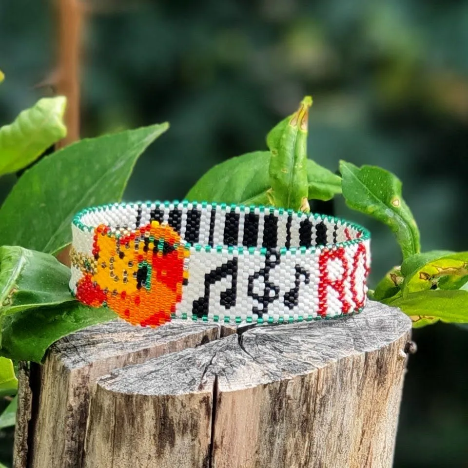 DIY Loom Pattern - Bracelet ROCK