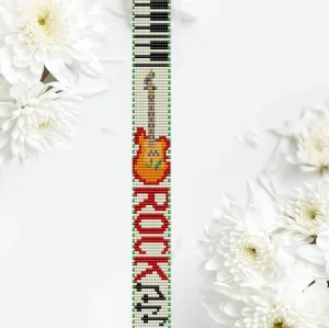 DIY Loom Pattern - Bracelet ROCK
