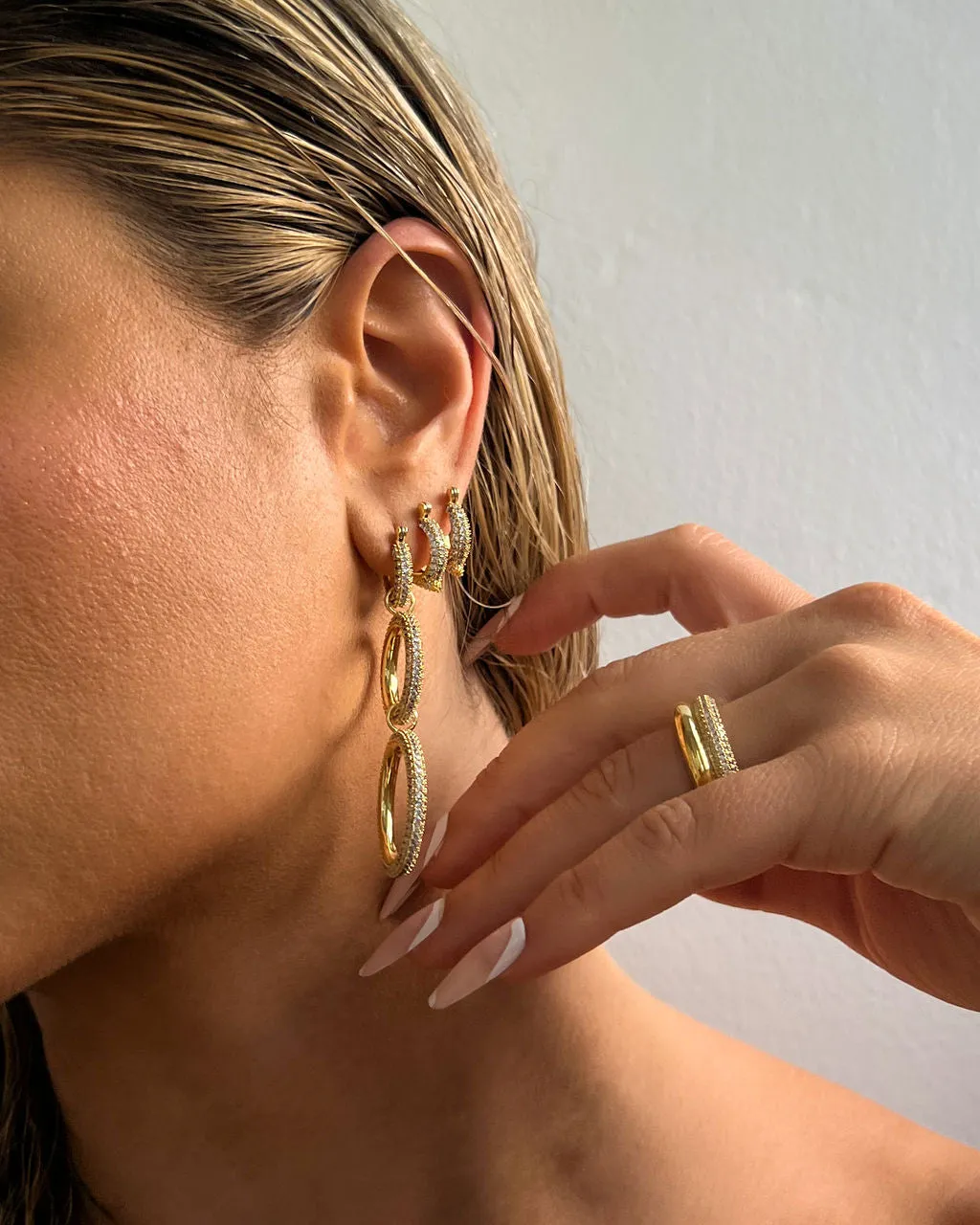 Double Amalfi Ring- Gold