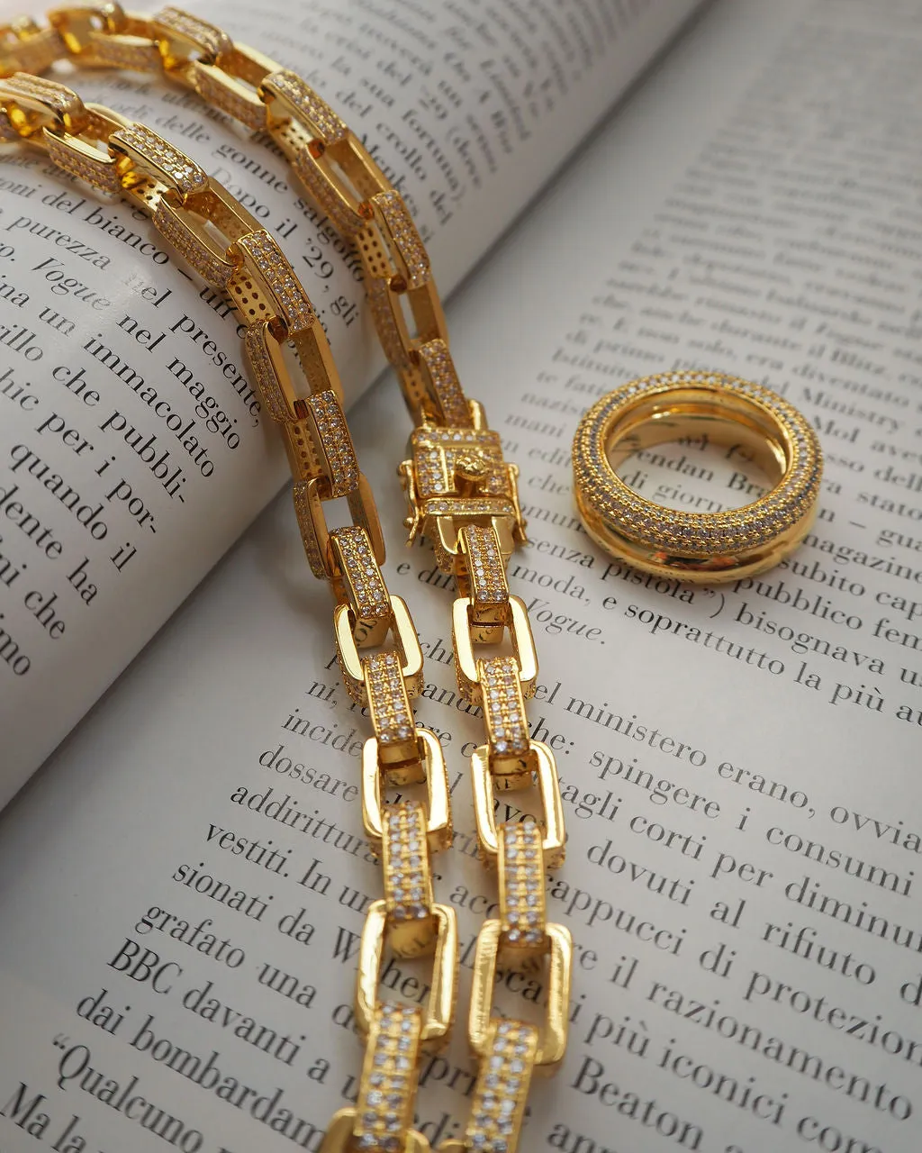 Double Amalfi Ring- Gold