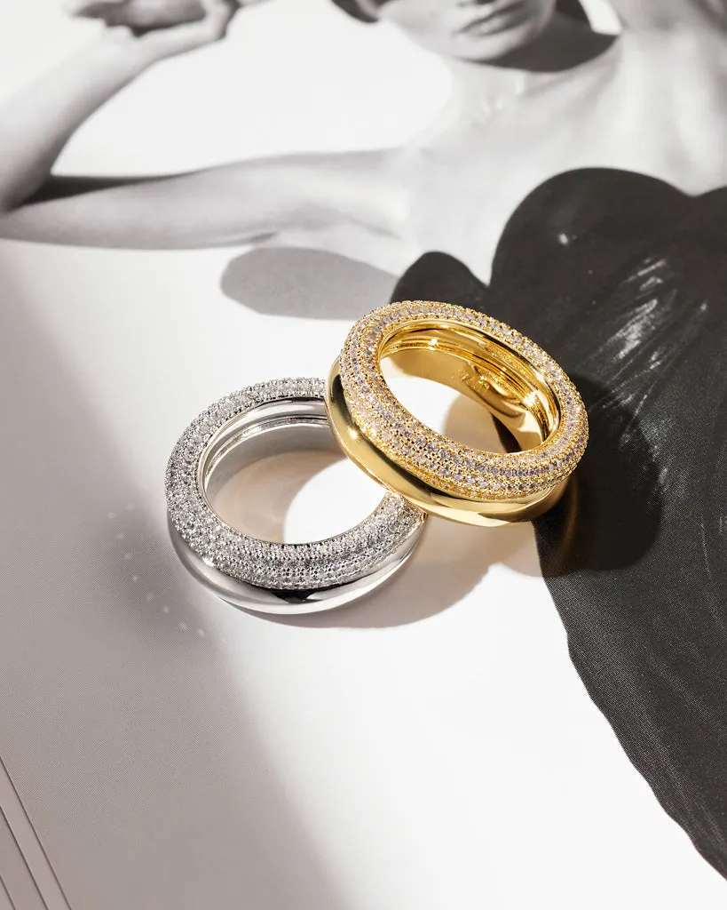 Double Amalfi Ring- Gold