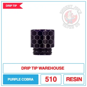 Drip Tip Warehouse - 810 Drip Tip - Purple Cobra