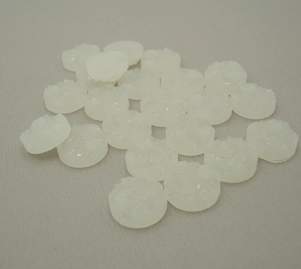 Druzy Resin Cabochons 14mm