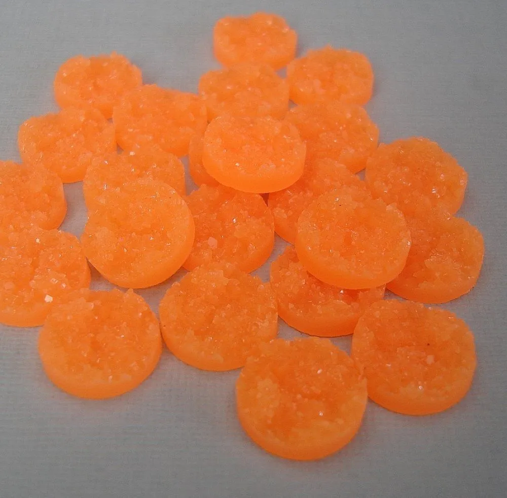 Druzy Resin Cabochons 14mm