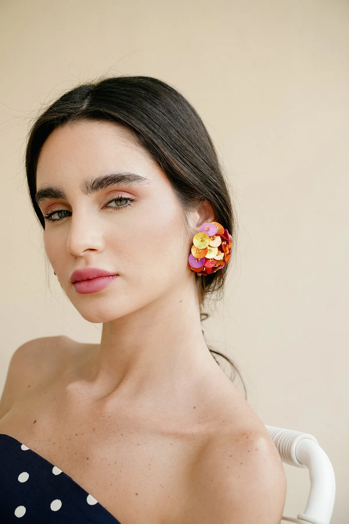 Ecorces De Cerisier Earrings