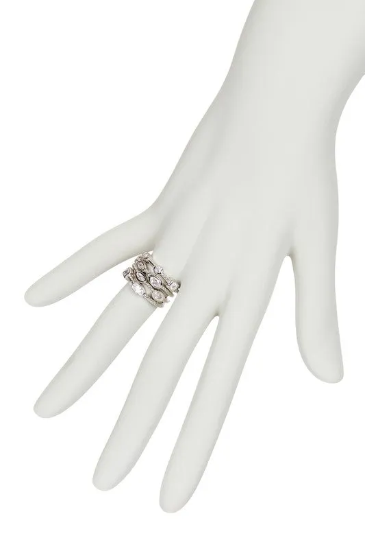 Elisabet Stack Ring Set