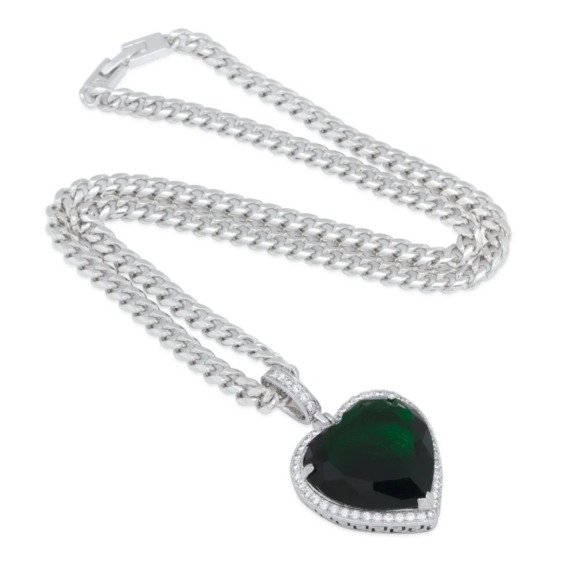 Emerald Heart Necklace