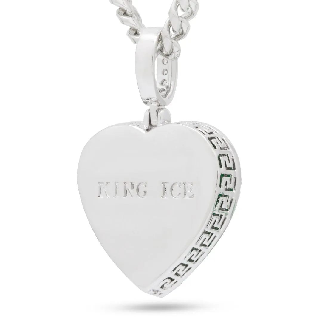 Emerald Heart Necklace