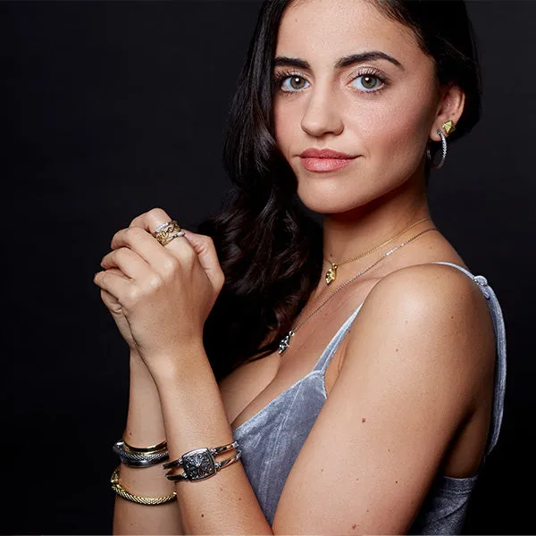 Empress Cuff 25mm - 18K Gold Vermeil