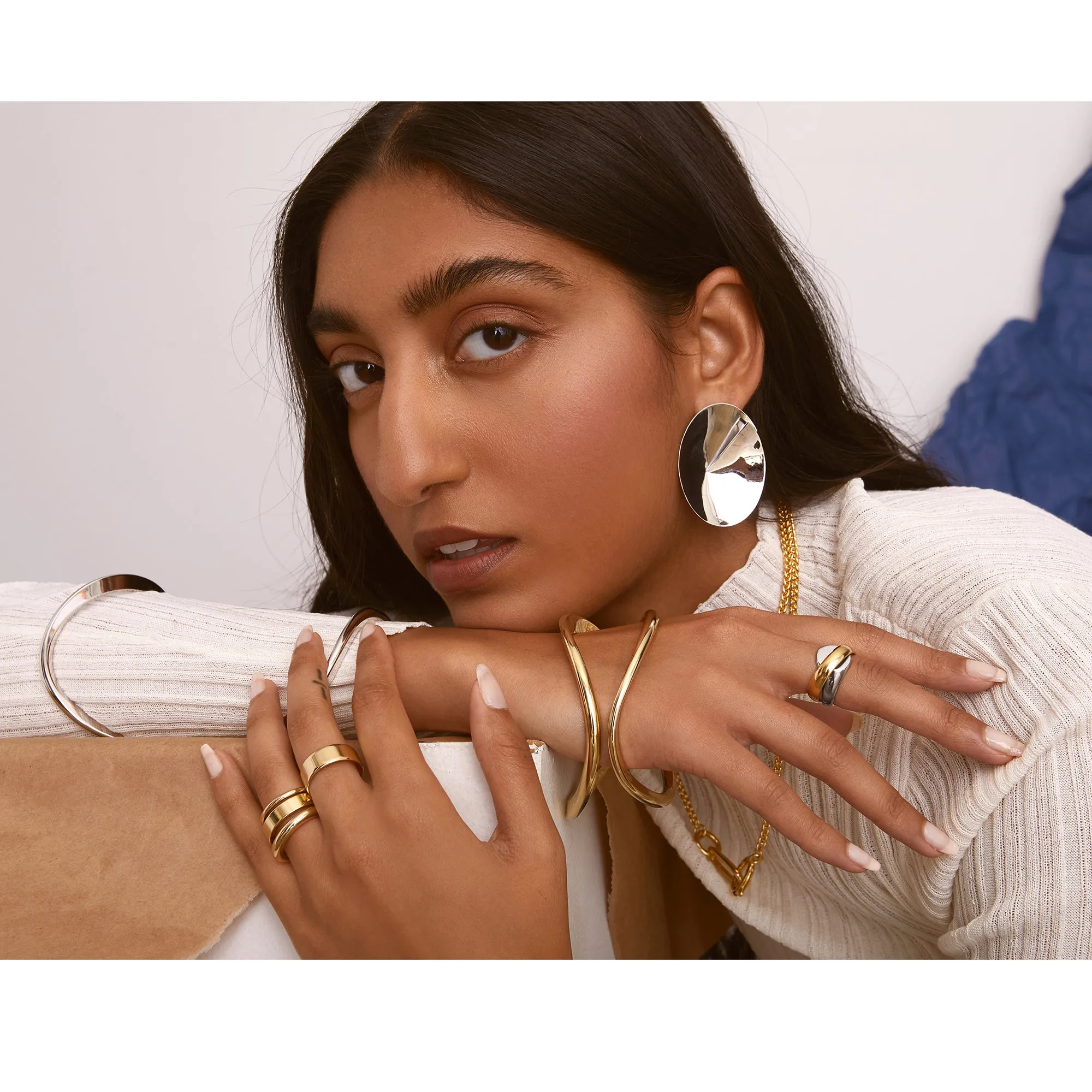 Essential Ring Set in Gold