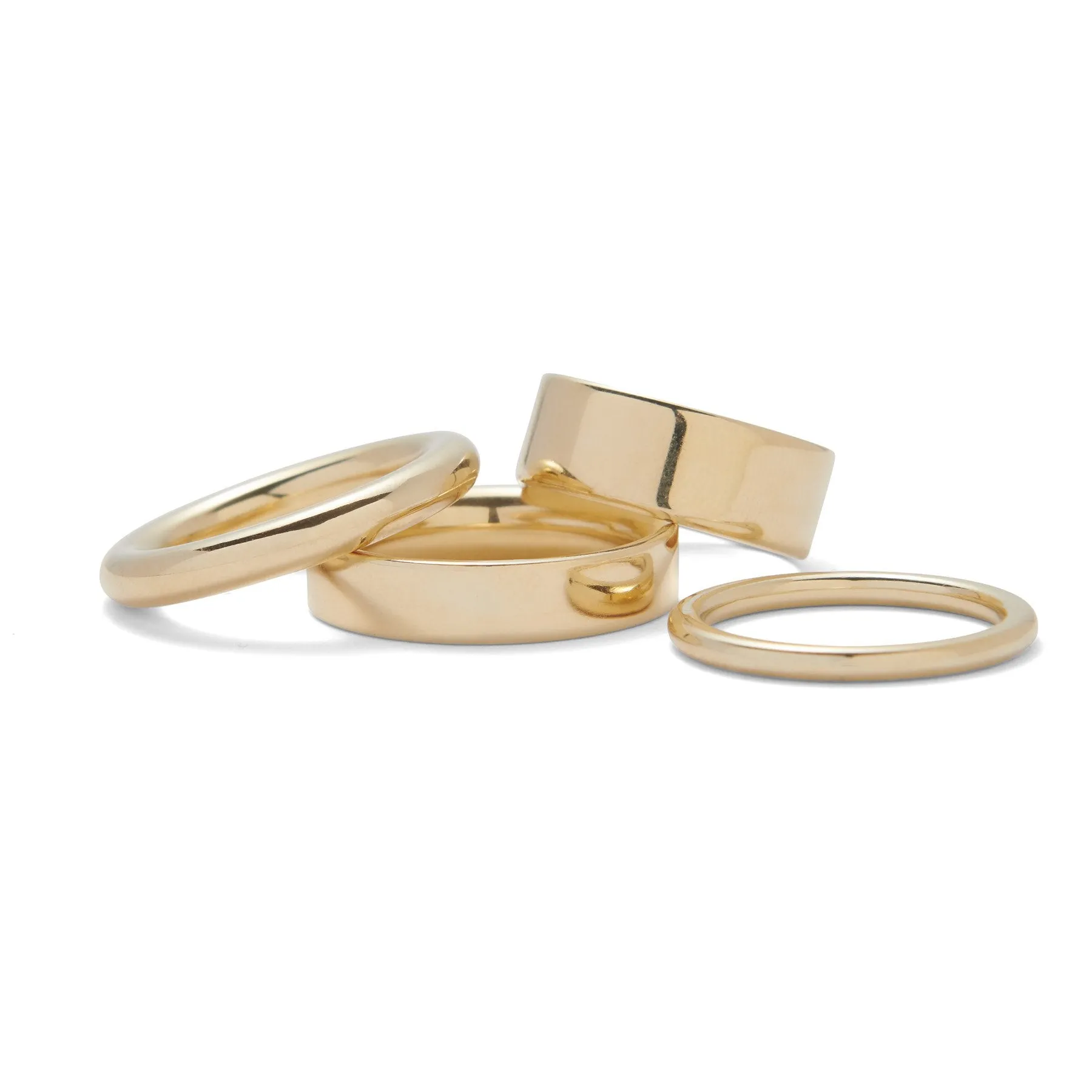 Essential Ring Set in Gold