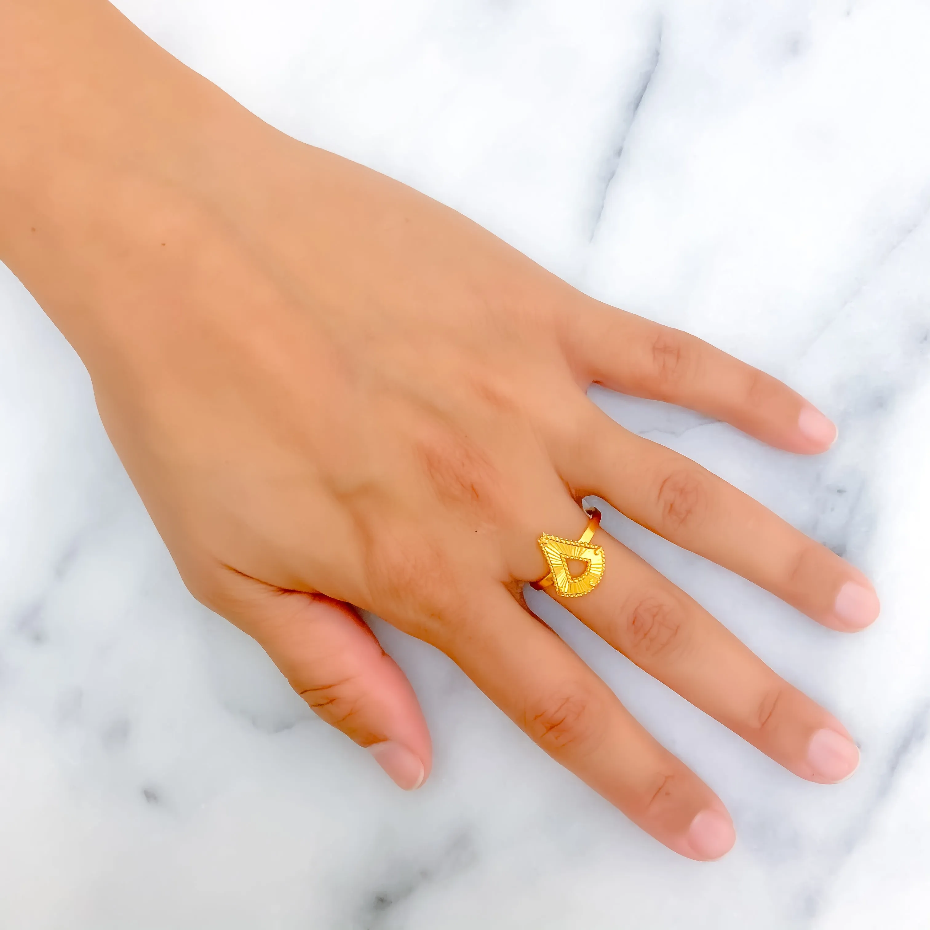 Everyday Delightful 21k Gold Ring