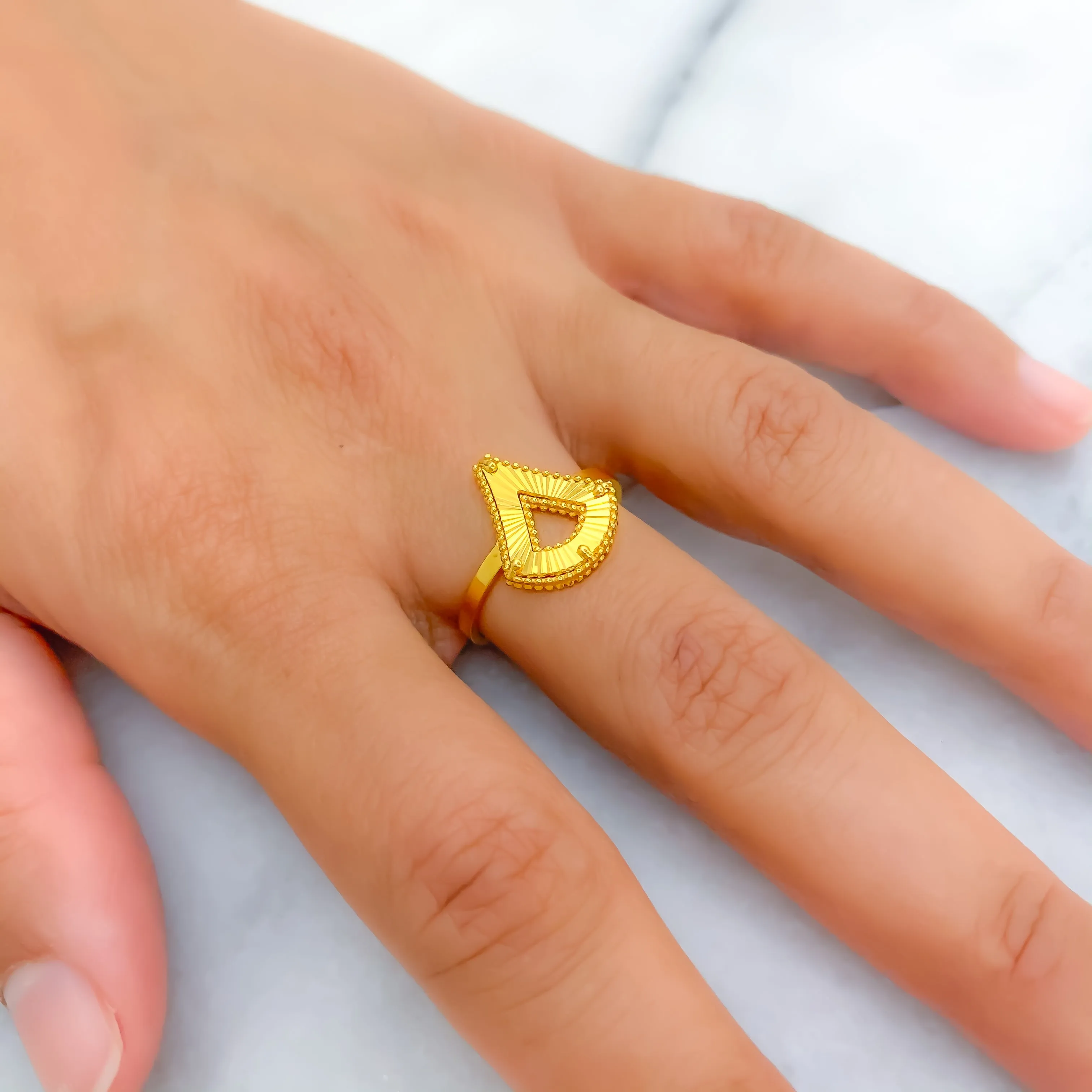 Everyday Delightful 21k Gold Ring
