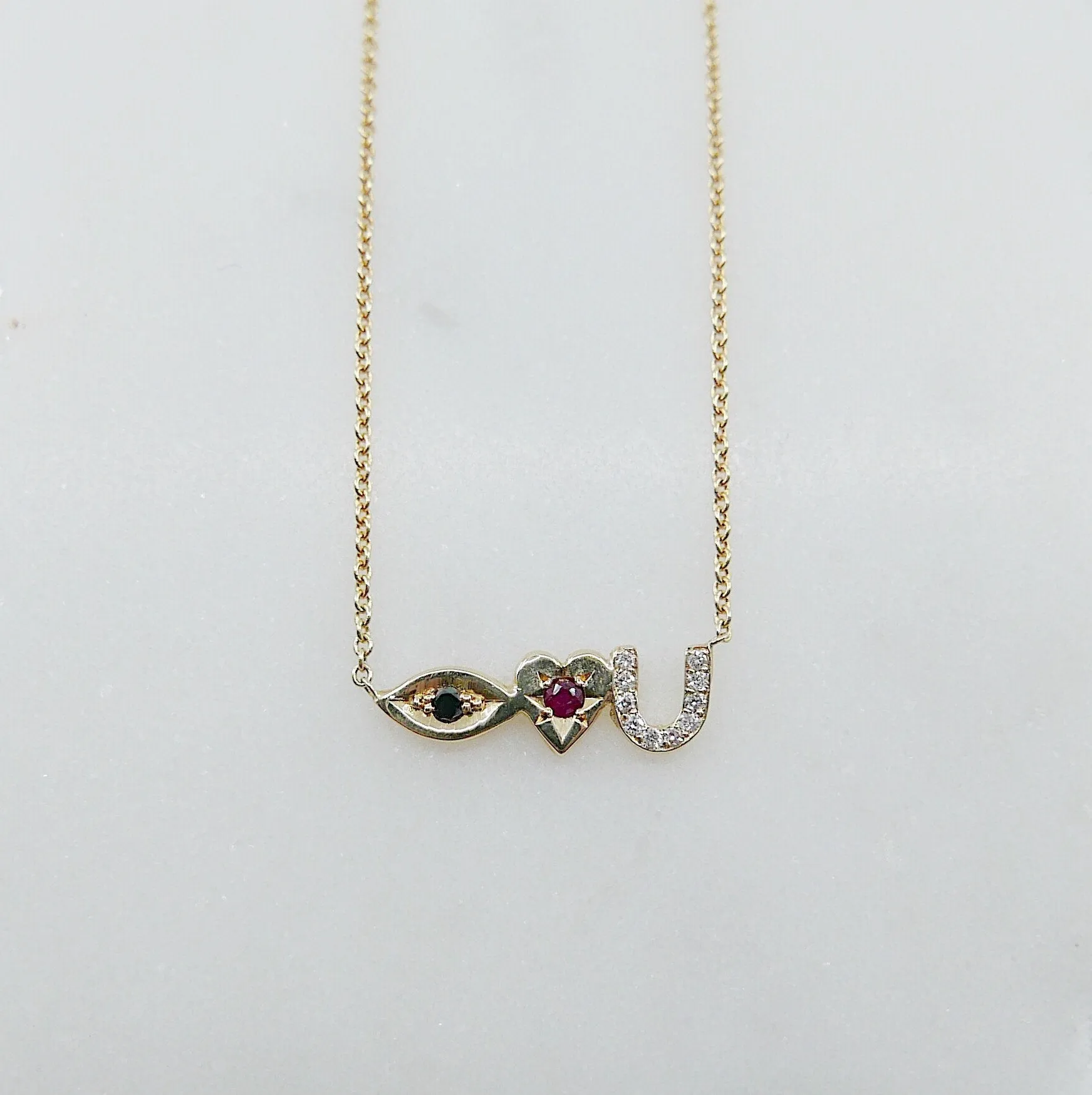 Eye Love U Necklace