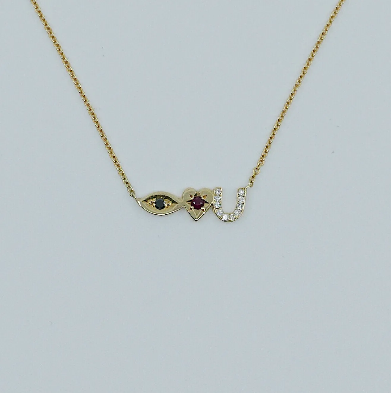 Eye Love U Necklace