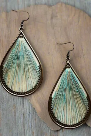 Fan Tassel Earrings