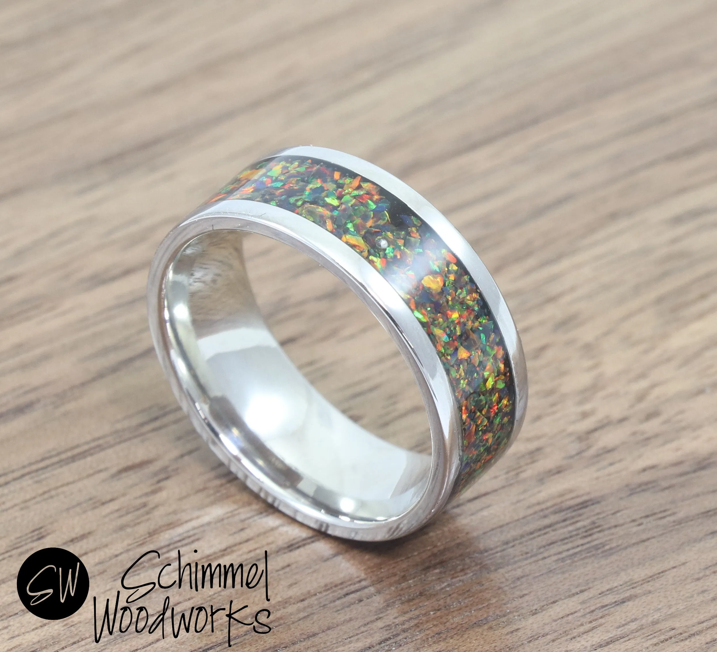 Fire Opal Ring