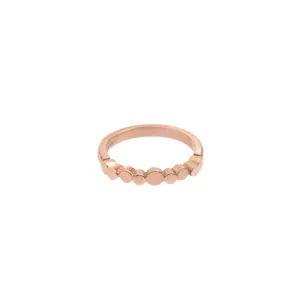 Flow Pebble Ring 9ct Rose Gold