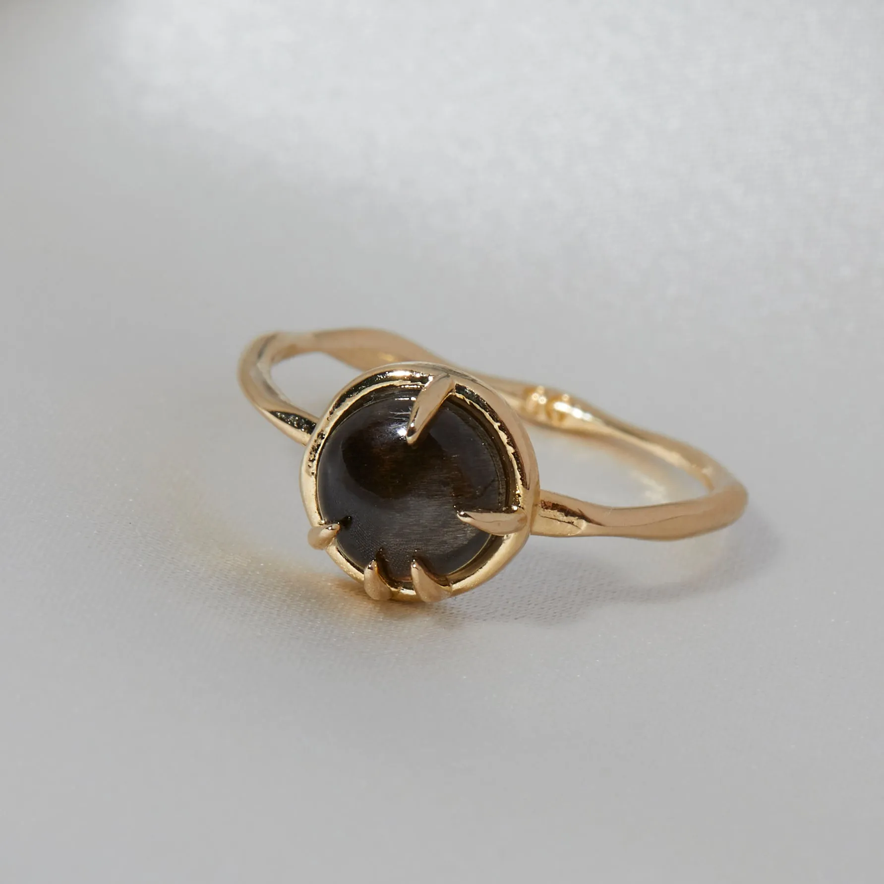 Fortune Teller in Black Moonstone