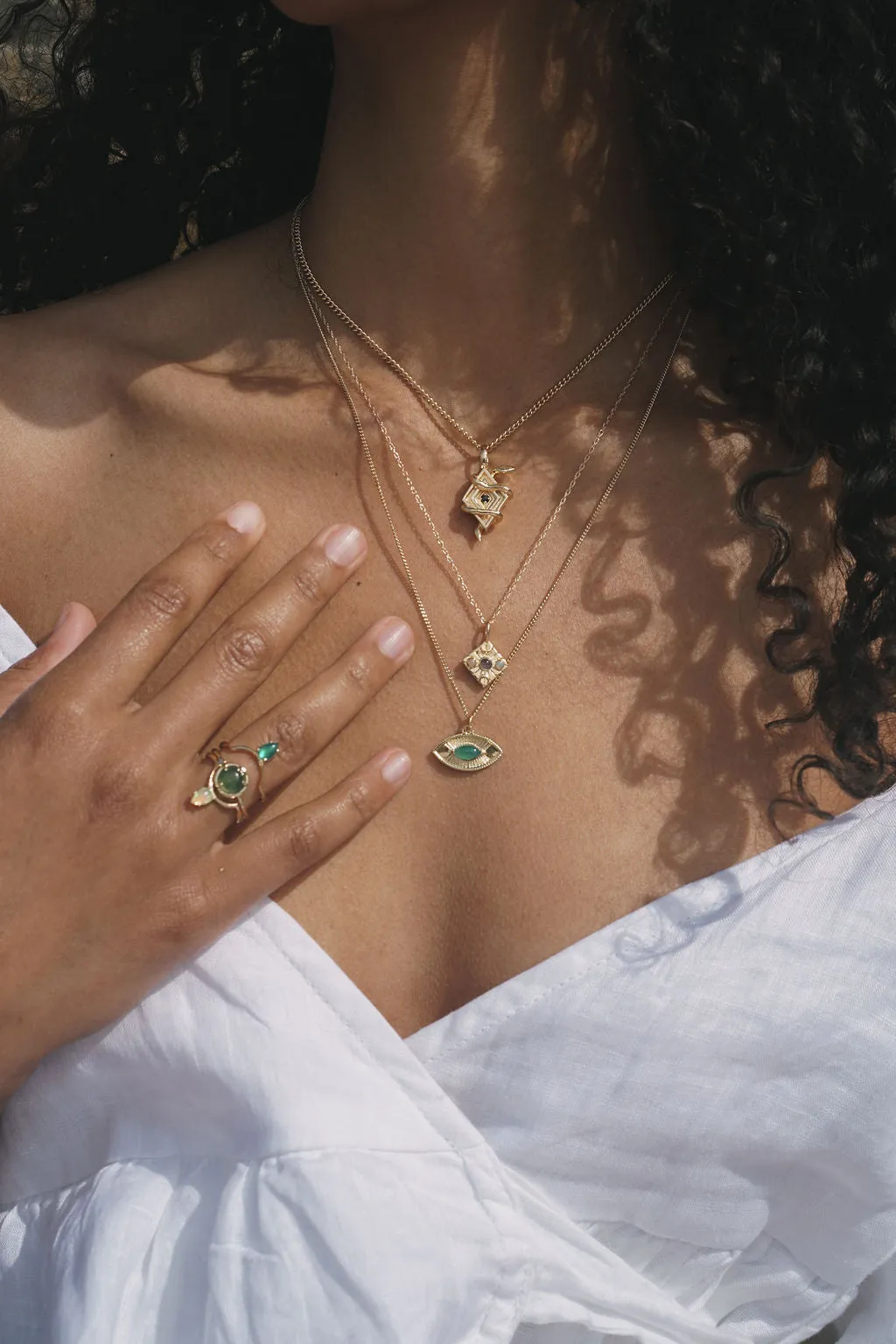 Fortune Teller in Green Serpentine