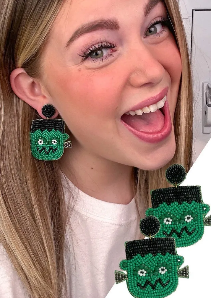 Frankenstein Earrings